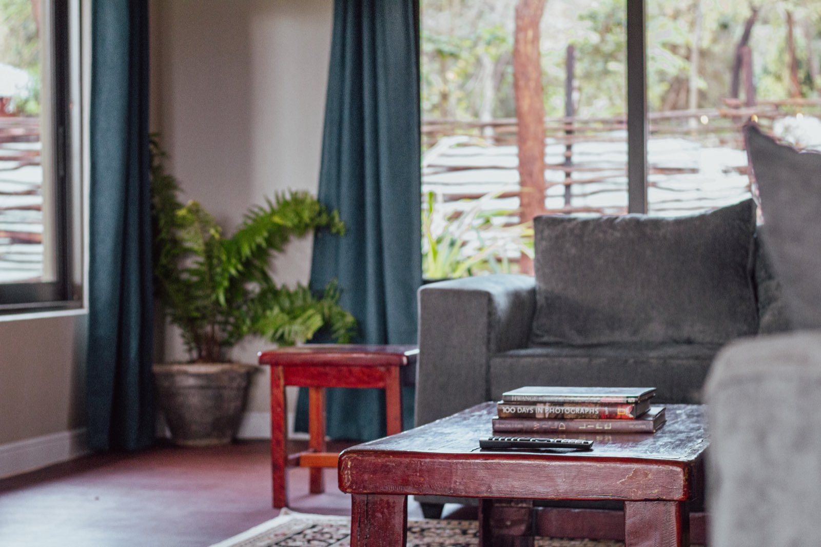 Living space at a Woodlands residence